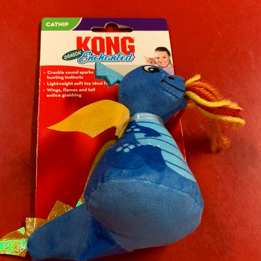 Kong cat dragon toy w catnip