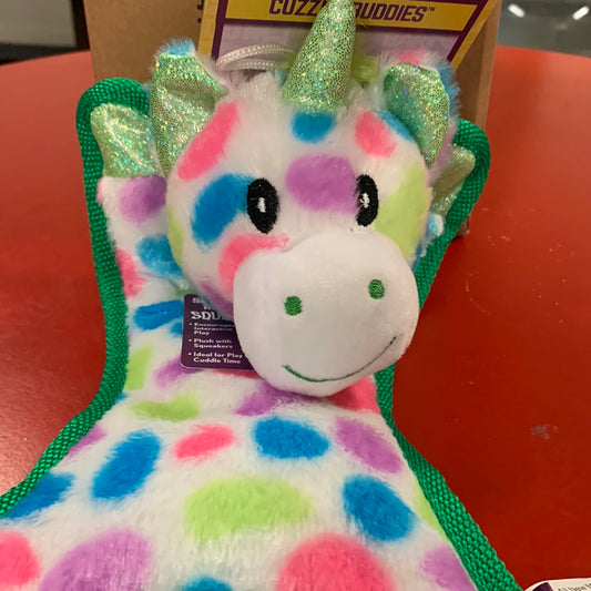 Dog toy unicorn