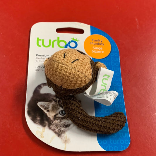 Cat toy monkey