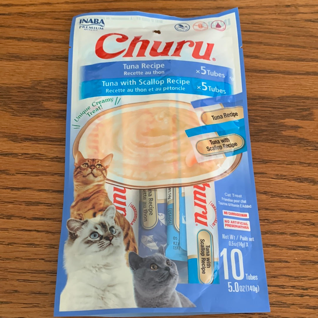 Cat churu choice of chicken or tuna pack