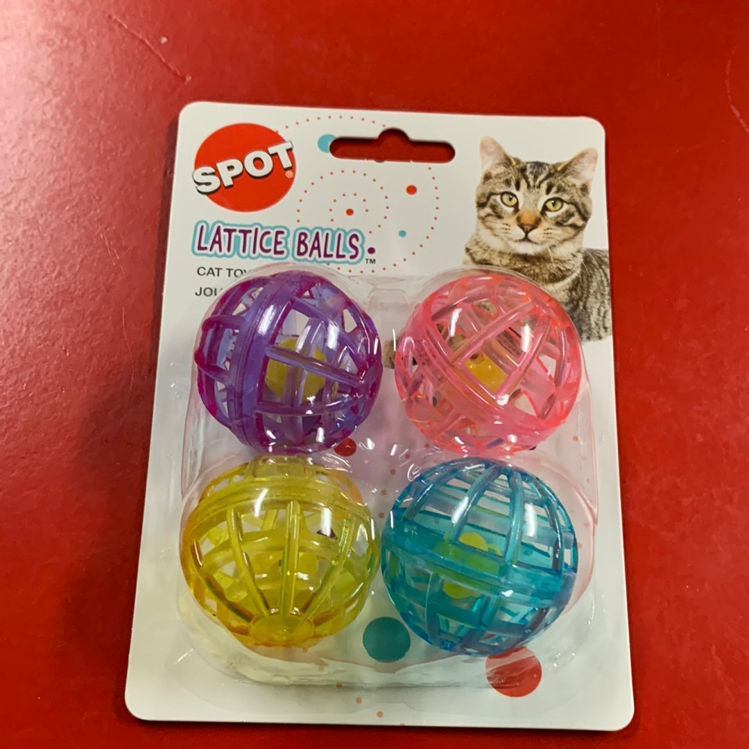 Cat jingle balls