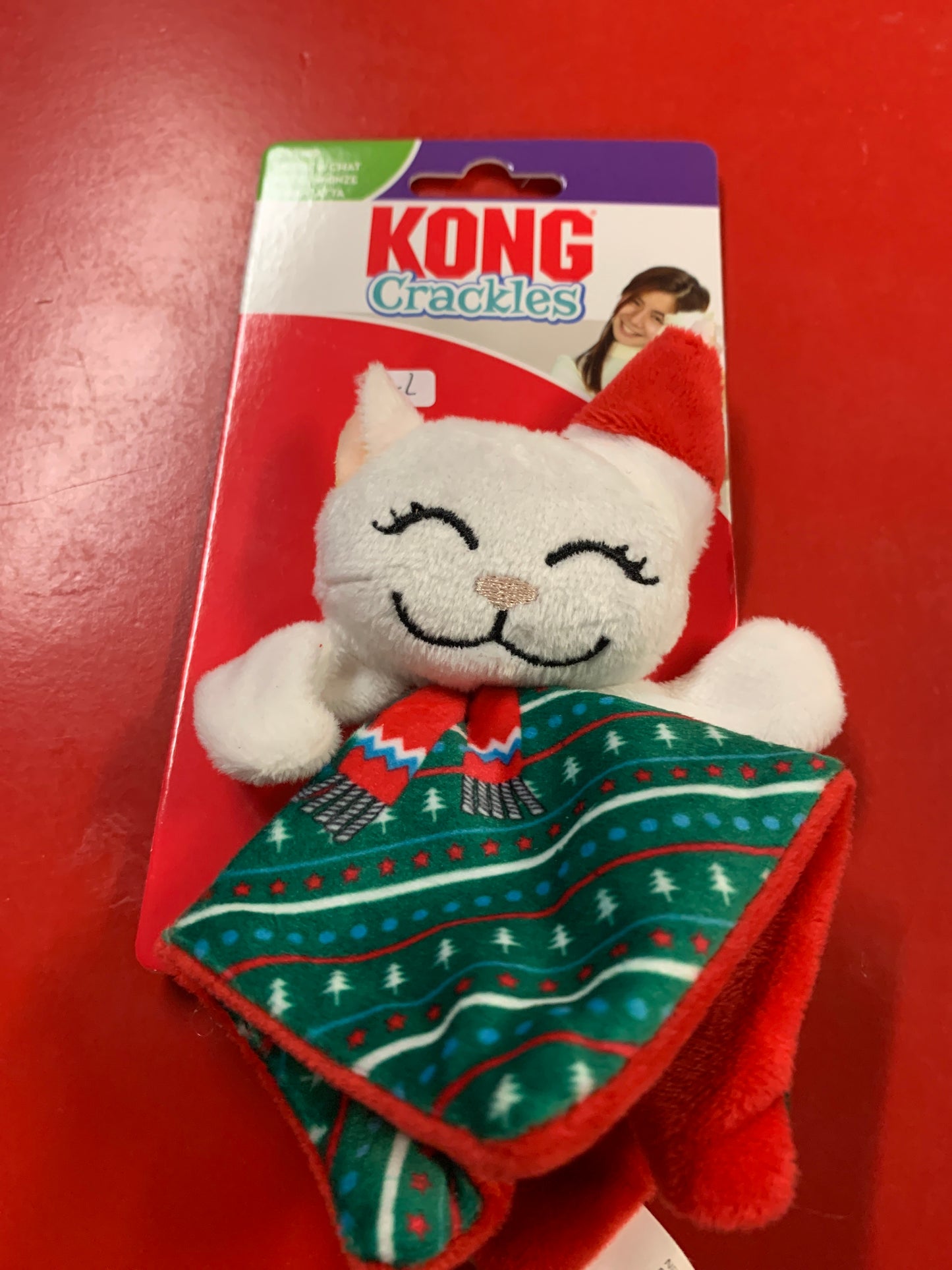 Kong crackle holiday cat toy