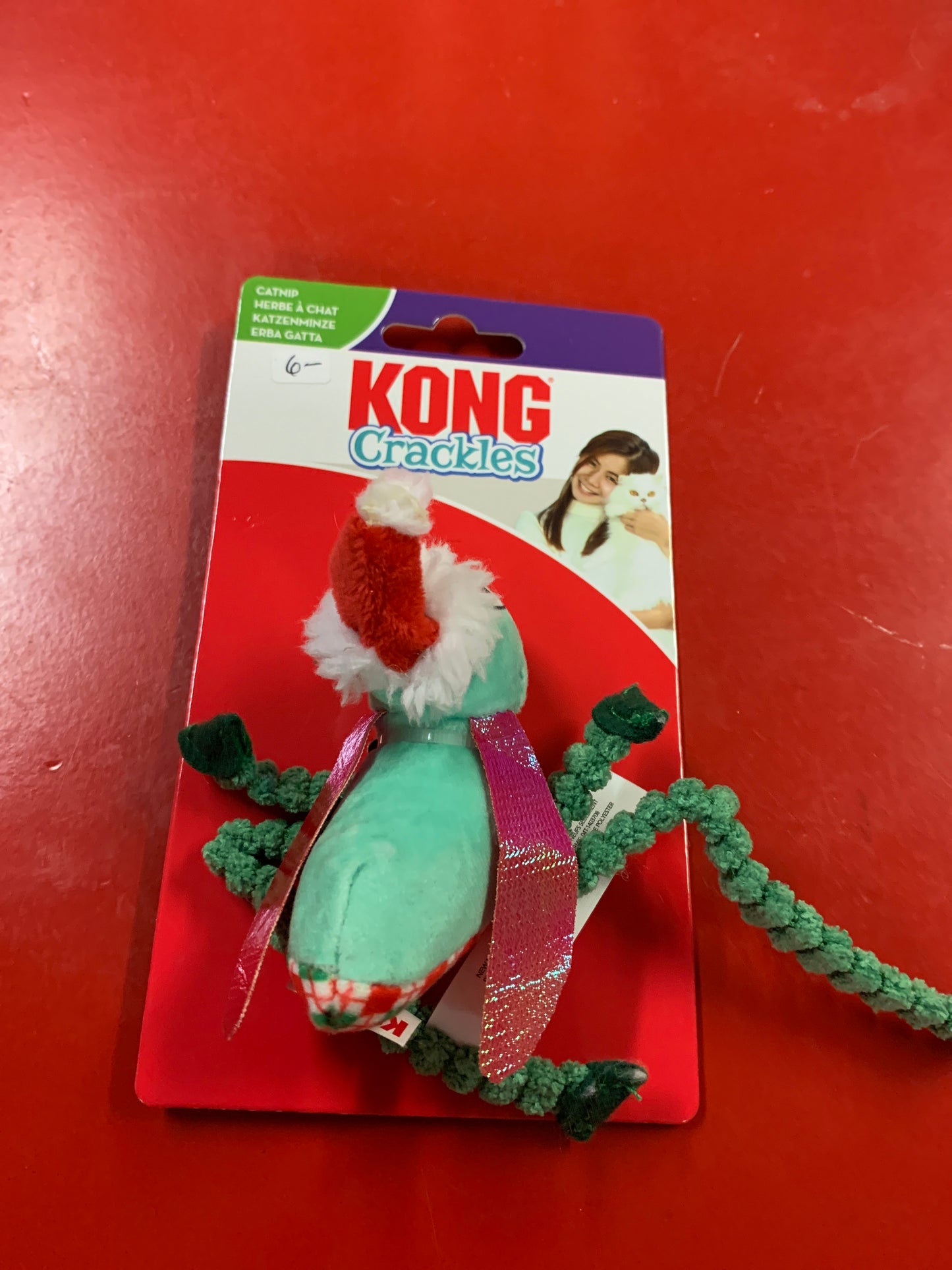 Kong carnip cricket holiday toy